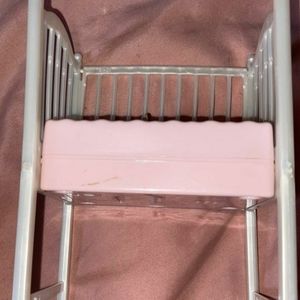 Barbie baby crib